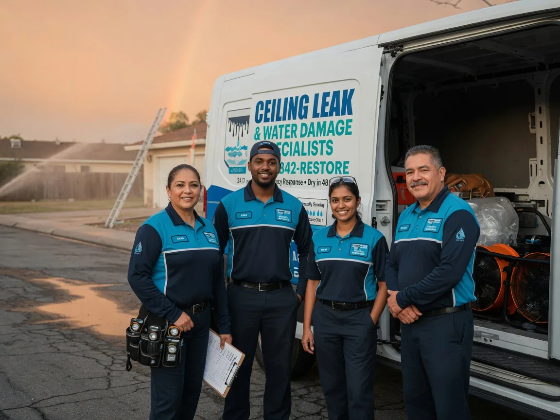 Ceiling Leak Cleanup company in Redmon, IL